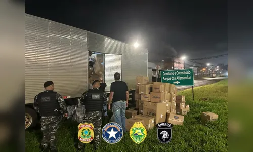Caminhão com celulares contrabandeados é apreendido em Londrina