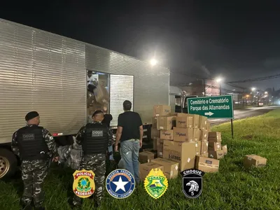 Caminhão com celulares contrabandeados é apreendido em Londrina