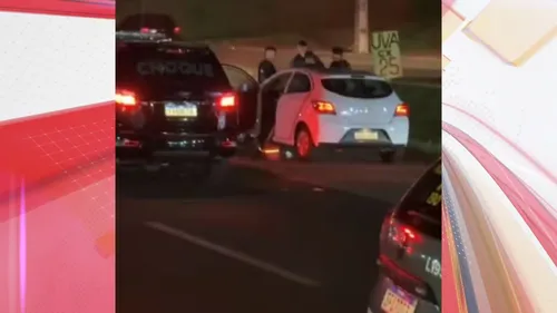 Confronto policial na BR-376, em Marialva