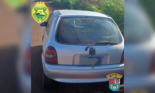 Corsa furtado na madrugada em Ivaiporã é encontrado pela PM