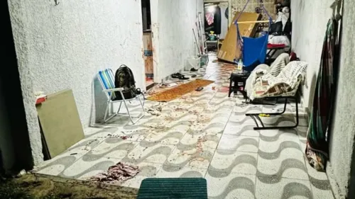 Crime aconteceu na casa da família