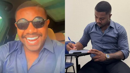 Davi Brito iniciou uma nova fase em sua vida nesta terça-feira