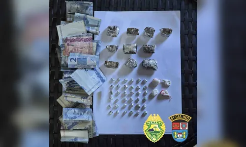 Operação da PM prende suspeitos por tráfico em Faxinal e Borrazópolis