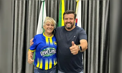 Técnica do projeto 'Bento Bom de Bola' visita Câmara de Apucarana