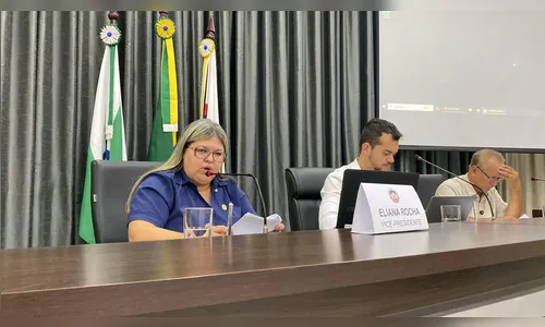 Eliana Rocha assume presidência da Câmara durante o Mês da Mulher