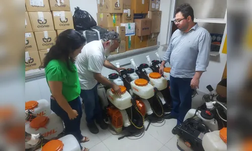 16ª RS vai oferecer bombas costais para o combate ao Aedes aegypti