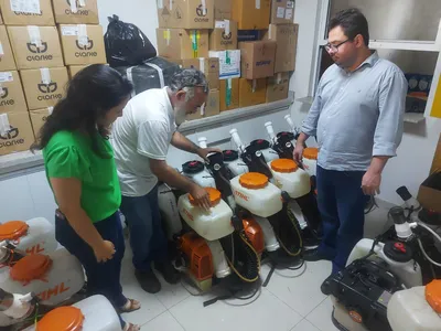 Equipamentos estarão disponíveis para os municípios que precisarem de apoio na realização de bloqueios contra a dengue