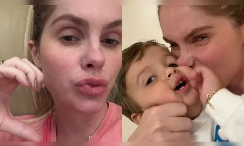 Filho de Bárbara Evans é internado após ser picado por escorpião