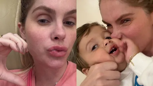 Filho de Bárbara Evans é internado após ser picado por escorpião