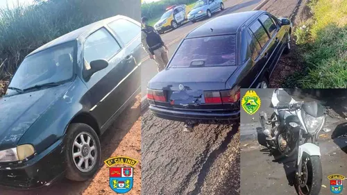 Foram recuperados um Gol, um Santana e uma moto Dafra Roadwin