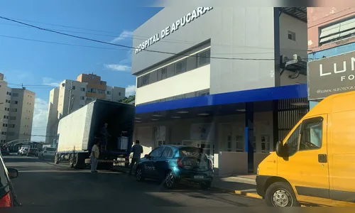 Empresa começa a desocupar Hospital de Apucarana; veja o vídeo