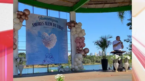 Homenagem aco9nteceu no lago municipal de Cascavel