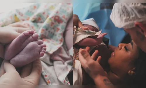 Primeiro filho de MC Daniel nasce e artista revela nome do bebê