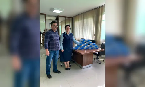 16ª RS repassa lote de testes de dengue ao Hospital da Providência