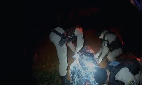 Mulher com hipotermia é salva pela PM em estrada rural de Apucarana