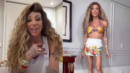 Maya Massafera recebeu críticas por causa de sua magreza