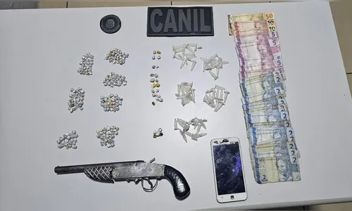 Menor é apreendido por tráfico de drogas e posse de arma em Arapongas