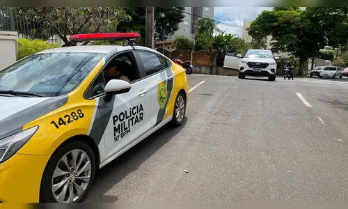 Motociclista fica ferido em colisão no centro de Apucarana