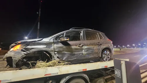 Motorista sofre acidente na BR-369 em Apucarana e é entubado no local