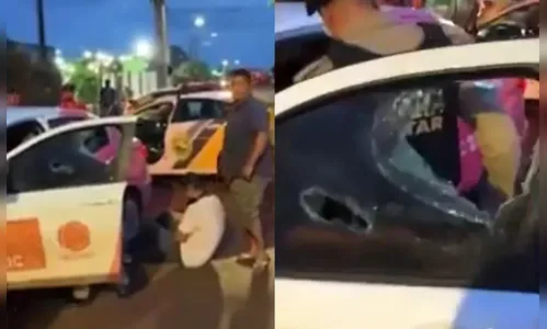 População ataca equipe de TV que cobria protestos após confronto