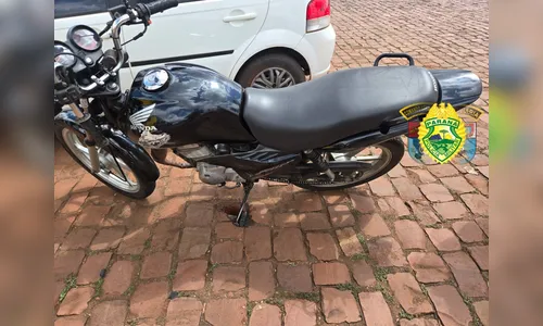 Motociclista fica ferido após colisão entre Palio e Honda CG na PR-170