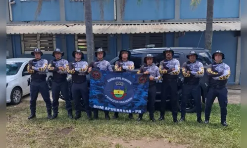 Agentes da GCM de Apucarana concluem curso para policiamento ostensivo