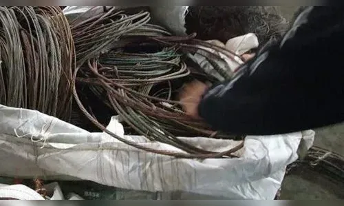 Criminosos levam cabos elétricos e causam prejuízo em Ariranha do Ivaí