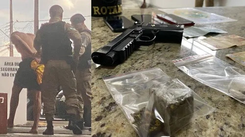 O morador foi encaminhado à 10ª Subdivisão Policial de Apucarana (17ª SDP) junto com o material apreendido.