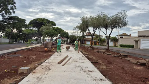 O projeto do Centro Novo 2 inclui a instalação de ciclovias e calçadas acessíveis