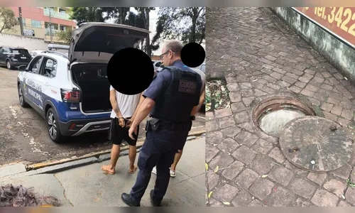 Dois são presos queimando fios furtados para tirar cobre em Apucarana