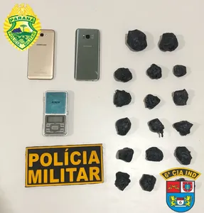 Os menores foram abordados na Rua Matelândia