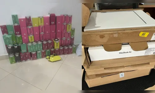 PF e RF combatem contrabando de cigarros eletrônicos no Paraná
