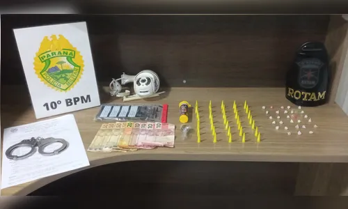 PM prende traficante com mandado de prisão em aberto em Apucarana
