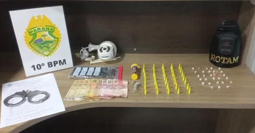 PM prende traficante com mandado de prisão em aberto em Apucarana