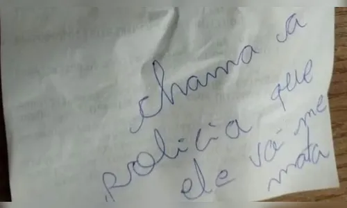 Mulher que pediu ajuda em bilhete foi agredida com pedaço de concreto