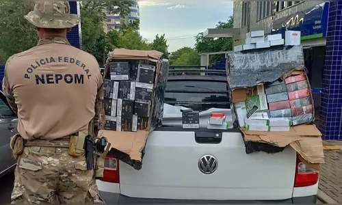 Saveiro com 1280 pods e vapes é apreendida pela polícia no PR