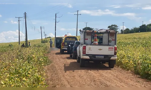 Homem morre eletrocutado na Colônia Esperança em Arapongas