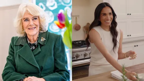 Segundo a especialista em família real, Camilla e Charles não perdoaram Meghan