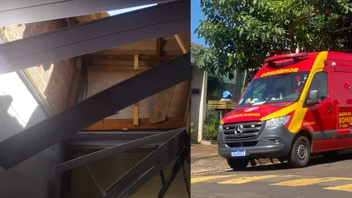 Trabalhador sofre queda de cinco metros em obra na Vila Shangri-lá