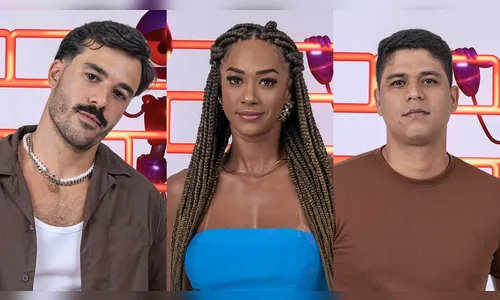 Quem sai? Mateus, Aline e Guilherme se enfrentam no paredão do BBB 25