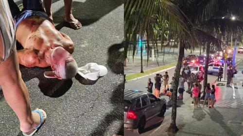 Vítima perdeu a consciência após levar chute na cabeça