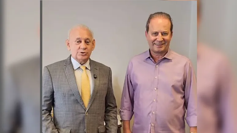 Deputado Traiano e prefeito Carlos Gil