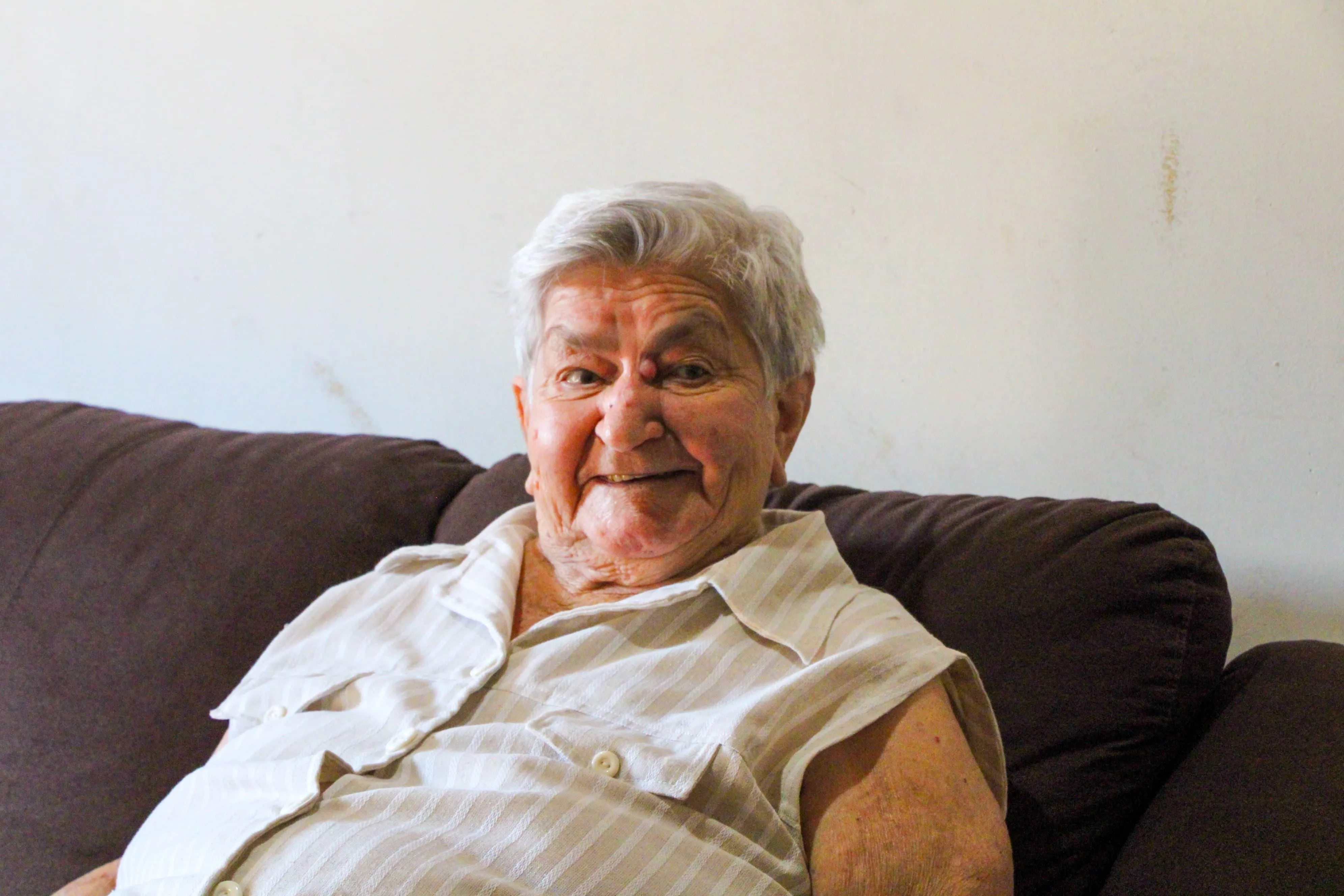 Aparecida Masquetti, 86 anos, ou Dona Cida, como é carinhosamente chamada pelos araponguenses