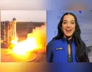 Katy Perry no espaço! Veja momento que foguete Blue Origin decola