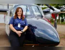 Pela primeira vez, uma mulher assume o comando do Aeroporto Municipal