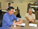 Prefeito de Faxinal recebe visita do deputado Sergio Souza