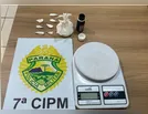 Mulher é presa com porções de cocaína em bairro de Arapongas