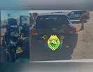 Motociclista fica ferido após colisão traseira com Ônix na PR-444