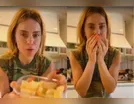 Carolina Dieckmann "descobre" o poder da geladeira e internautas zoam