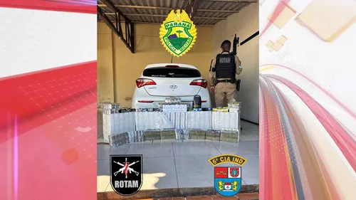 A ação da equipe Rotam foi em São João do Ivaí